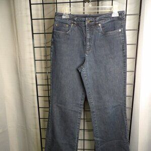 Talbots Vintage denim jean womans 6 blue Stretch